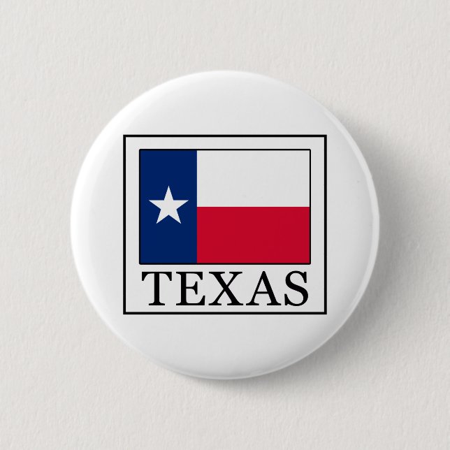 Texas 6 Cm Round Badge (Front)