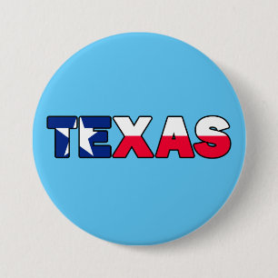 Texas 7.5 Cm Round Badge