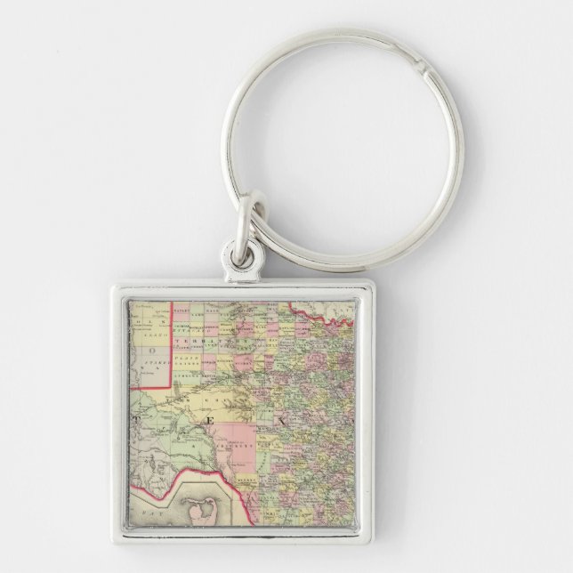 Texas 7 key ring (Front)