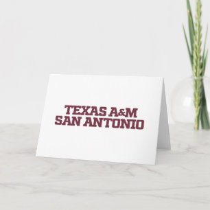 Texas A&M San Antonio Card