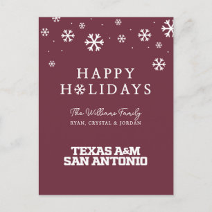 Texas A&M San Antonio Holiday Postcard