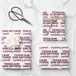 Texas A&M San Antonio Wrapping Paper Sheet