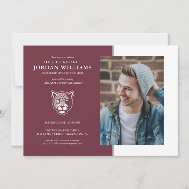 Texas A&M University-San Antonio | Jaguars Announcement (Front)