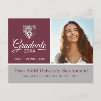 Texas A&M University-San Antonio | Jaguars Announcement Postcard