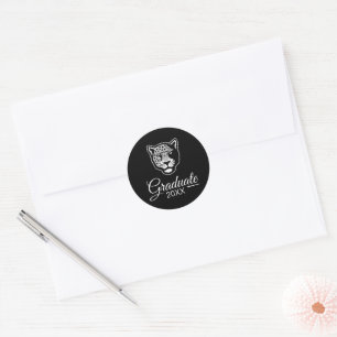 Texas A&M University-San Antonio   Jaguars Classic Round Sticker