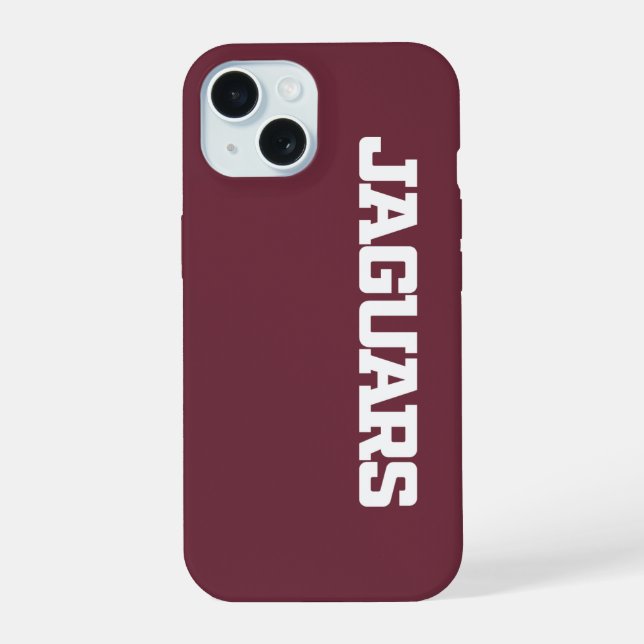 Texas A&M University-San Antonio Jaguars iPhone 15 Case (Back)