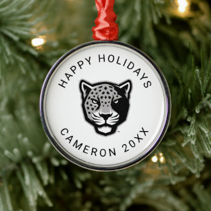 Texas A&M University-San Antonio   Jaguars Metal Ornament