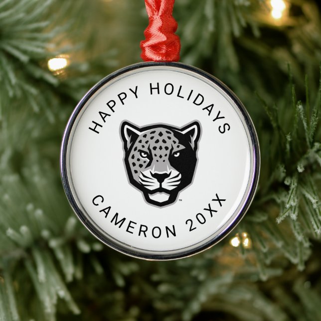 Texas A&M University-San Antonio | Jaguars Metal Ornament (Tree)