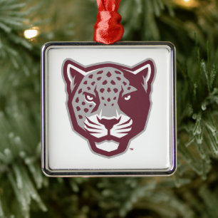 Texas A&M University-San Antonio   Jaguars Metal Ornament