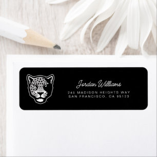 Texas A&M University-San Antonio Jaguars Return Address Label