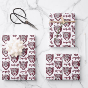 Texas A&M University-San Antonio Jaguars Wrapping Paper Sheet