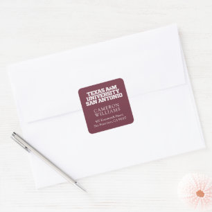 Texas A&M University-San Antonio Square Sticker