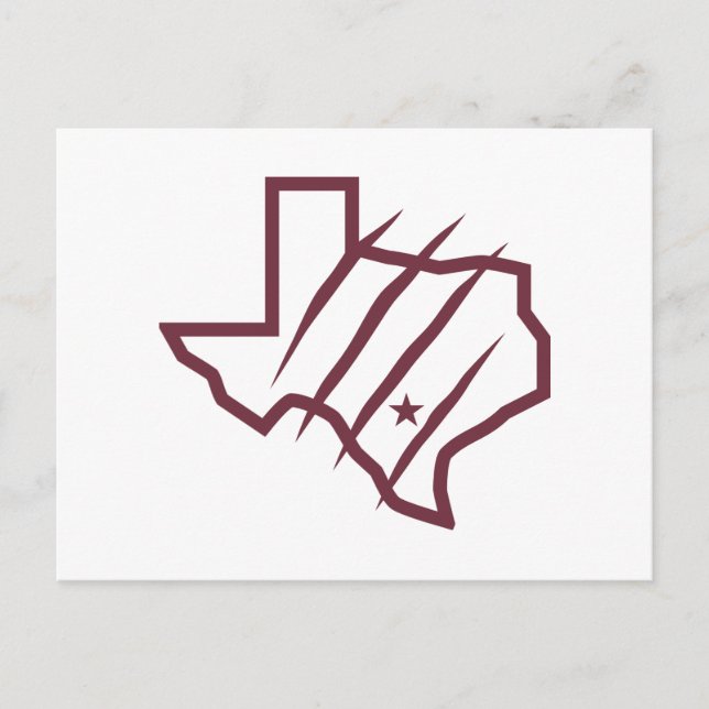 Texas A&M University-San Antonio | State Logo Postcard (Front)