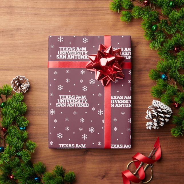 Texas A&M University-San Antonio Wrapping Paper (Holiday Gift)