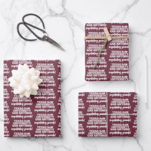 Texas A&M University-San Antonio Wrapping Paper Sheet