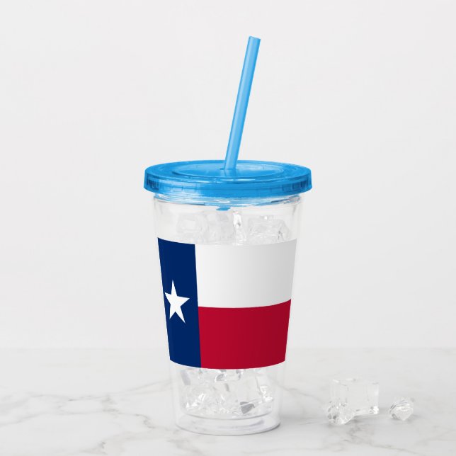 Texas Acrylic Tumbler (Back Ice)