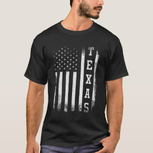 Texas American Flag Vintage T-Shirt