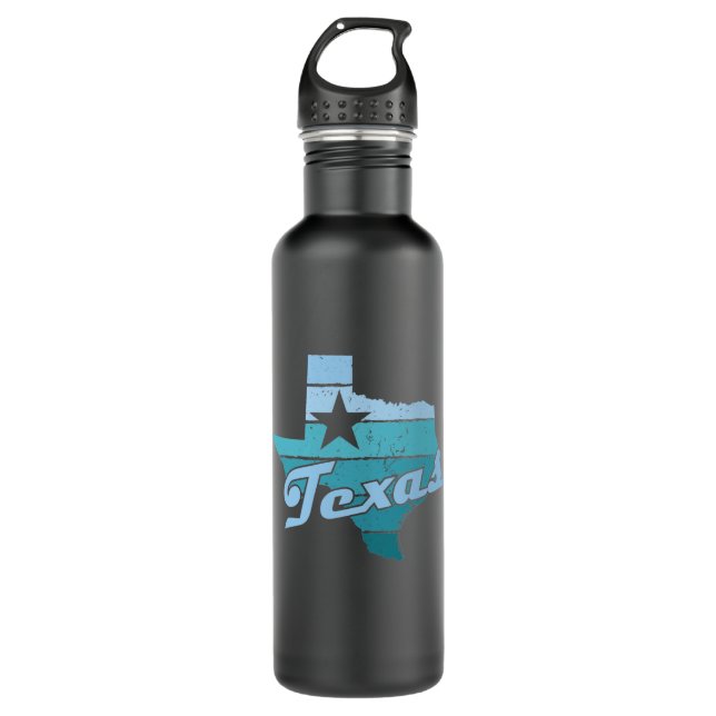Texas American State 710 Ml Water Bottle (Front)