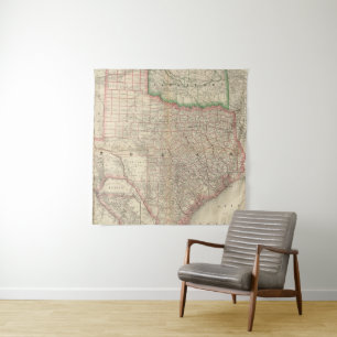 Texas and Indian Territory Tapestry