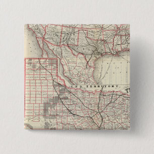 Texas and Mexico, Houston 15 Cm Square Badge