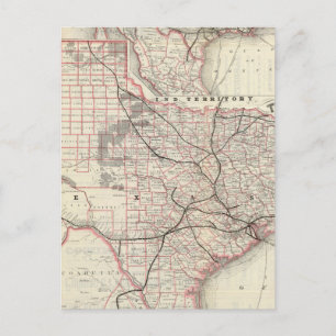 Texas and Mexico, Houston Postcard