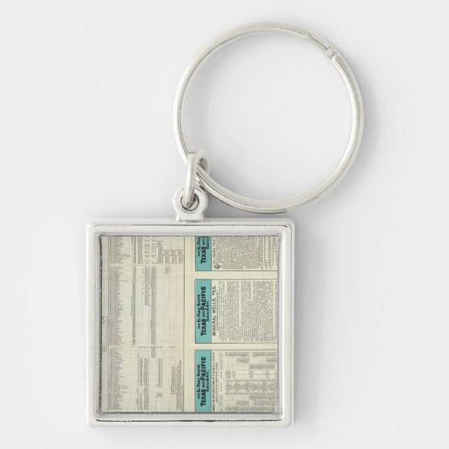 Texas and Pacific Railway Key Ring (Front)