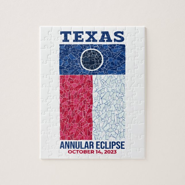 Texas Annular Eclipse Puzzle (Vertical)