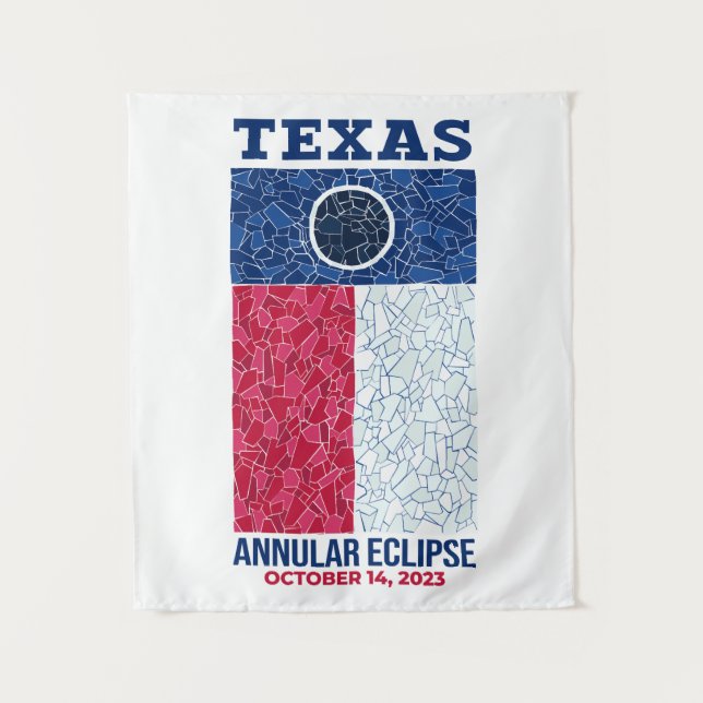 Texas Annular Eclipse Tapestry (Front)
