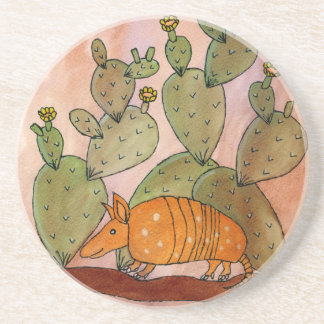 Texas Armadillo Coaster