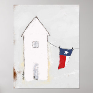 Texas Art Poster