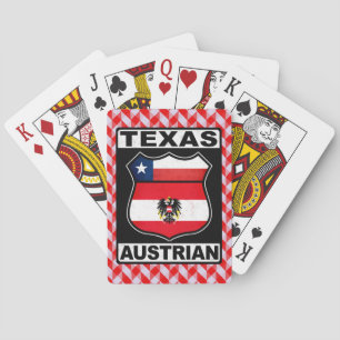 Texas Austrian American Playing Cards