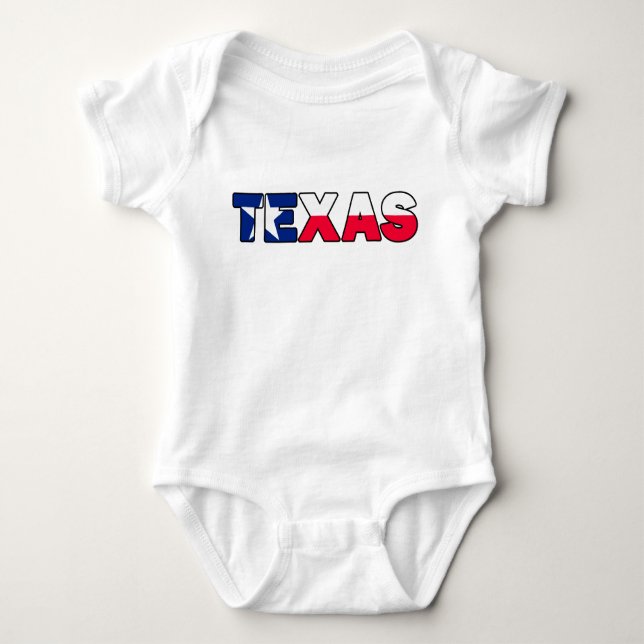 Texas Baby Bodysuit (Front)