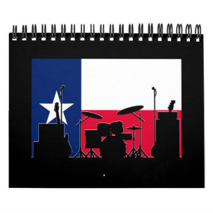 Texas Band On Stage Calendar