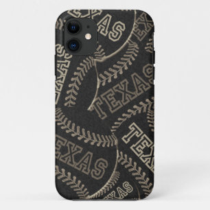 Texas Baseball Collage iPhone 11 Case