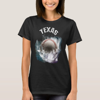 Texas Baseball Retro T-Shirt