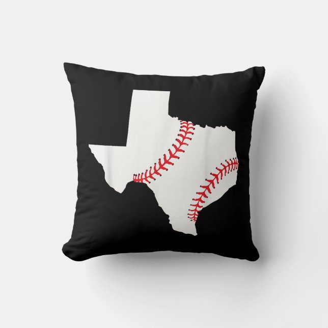 Texas Baseball State funny Texas Baseball  Cushion (Front)