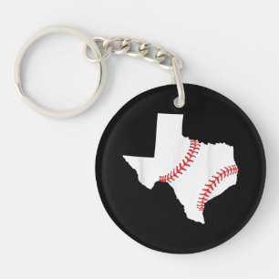 Texas Baseball State funny Texas Baseball  Key Ring