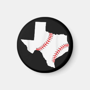 Texas Baseball State funny Texas Baseball  Magnet