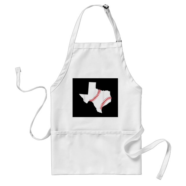 Texas Baseball State funny Texas Baseball  Standard Apron (Front)
