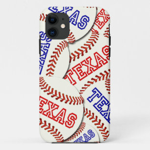 Texas Baseballs Collage iPhone 11 Case