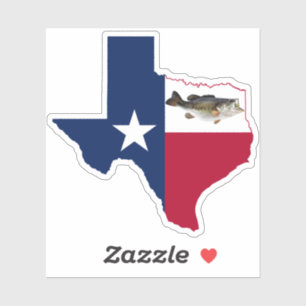 Texas Bass Fishing Flag