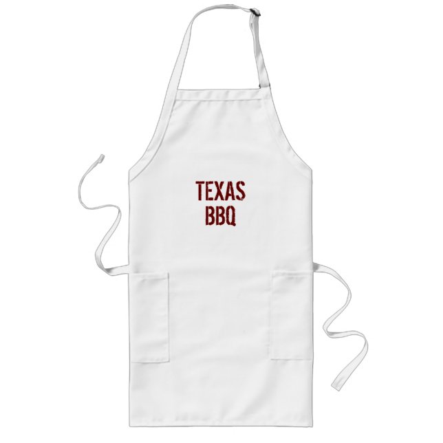TEXAS BBQ Arpon Long Apron (Front)