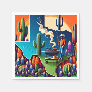Texas BBQ Party 1 Napkin