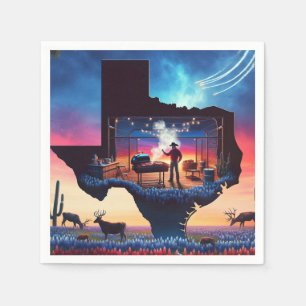 Texas BBQ Party 3 Napkin