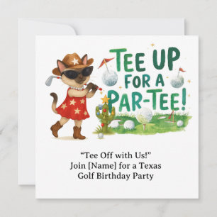 Texas Birthday Themed for Cat Lovers  Holiday Card