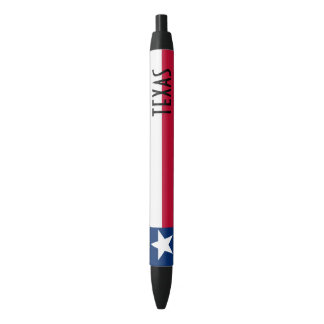 Texas Black Ink Pen