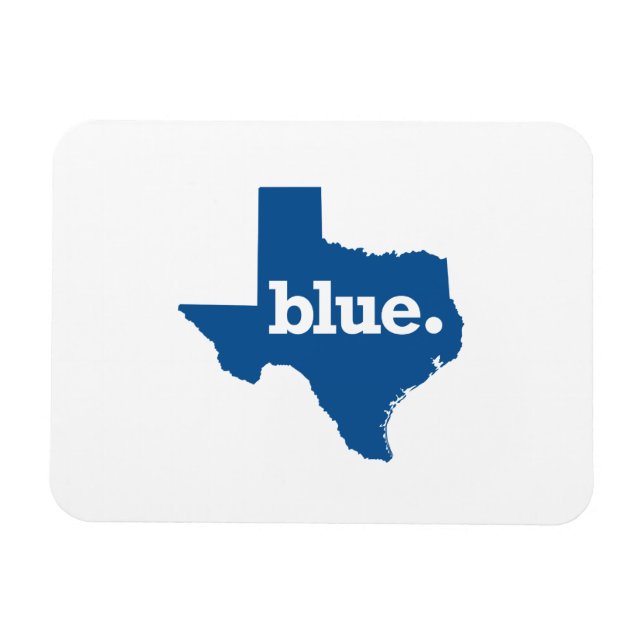 TEXAS BLUE STATE MAGNET (Horizontal)