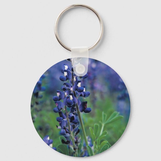 Texas Bluebonnet-2-Best Key Ring (Front)