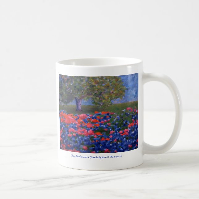 Texas Bluebonnet Mug (Right)