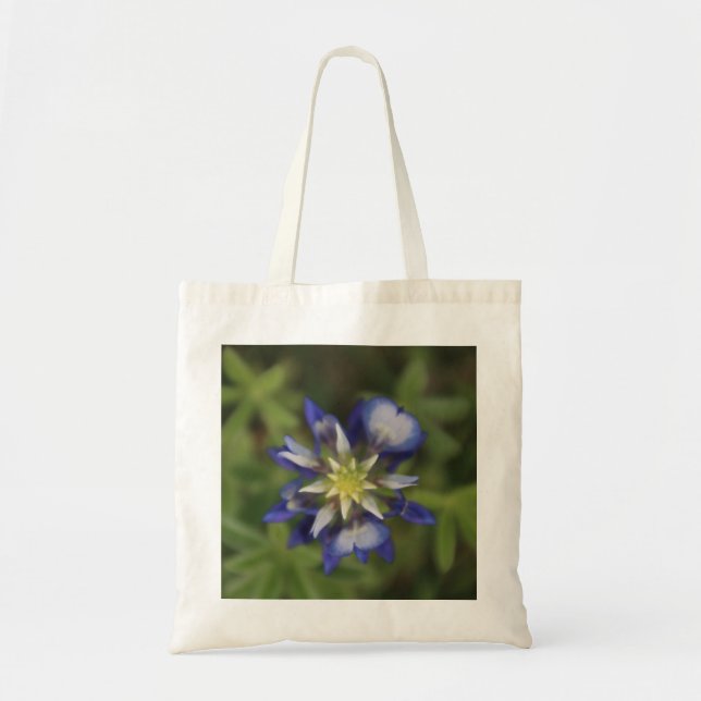Texas Bluebonnet Tote Bag (Front)